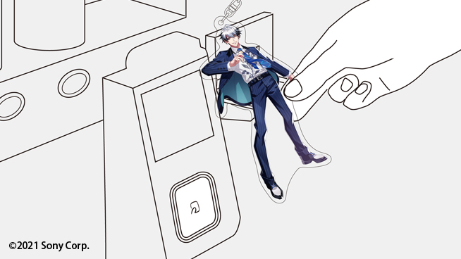 推し払いキーホルダー